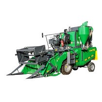 Cosechadora  trilladora compacta