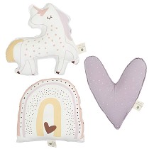 Set de cojines de formas