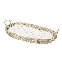 Cesta cambiador de mimbre