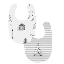 Pack 2 baberos impermeables