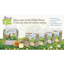 Heno natural para roedores