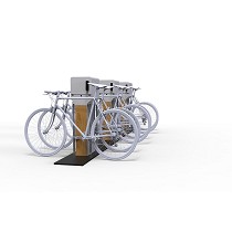 Parking cargadores bicicletas