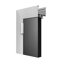 Sistema de puertas de aluminio