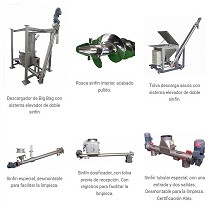Alimentadores y elevadores de tornillo sinfn tubular
