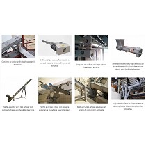 Alimentadores de tornillo sinfn en U tipo artesa