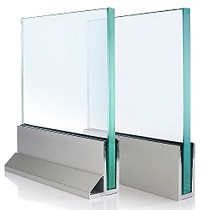 Sistema de barandilla de vidrio