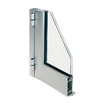 Sistema de puerta con marcos enrasados