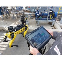 Tablet para control de robots autnomos en la industria qumica