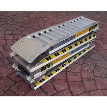 Rampas de aluminio plegables