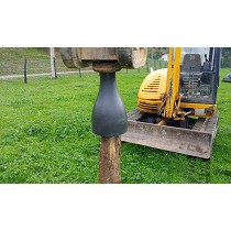 Hinca postes e hinca railes