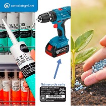 Lotes, nmeros de serie y fitosanitarios