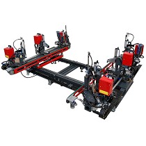 Soldadora seis cabezales