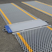 Plataformas pesa ruedas