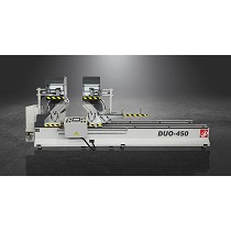 Tronzadora de doble cabezal