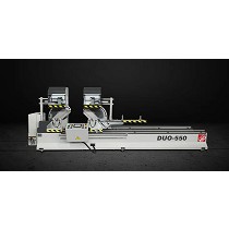 Tronzadora de doble cabezal