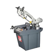 Sierra de cinta manual con bajada hidrulica