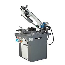 Sierra de cinta manual con bajada hidrulica del arco