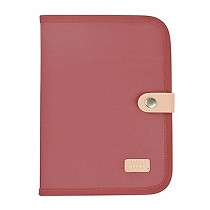 Funda libro de salud terracotta