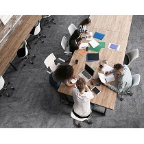 Suelo de PVC compacto heterogneo en rollos