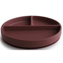 Plato ventosa-compartimentos silicona
