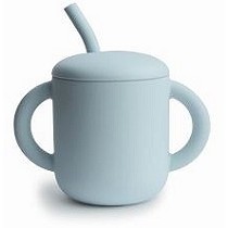 Taza didctica + pajita silicona