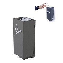 Cenicero exterior mural