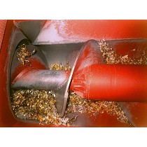 Compactador de virutas de taladro y de metal