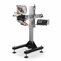 Cabezal etiquetador con motor de paso