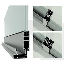 Ventanas de aluminio oscilo-paralelas
