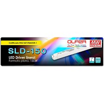 LED driver lineal de 150W y formato plano