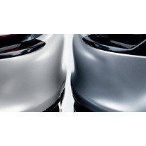 Pigmentos nicos de efecto metlico plateado-blanco