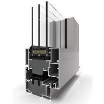 Sistema de carpintera de aluminio practicable