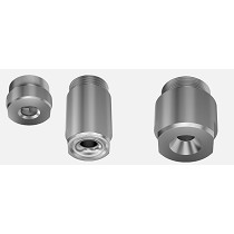 Boquillas de cono lleno con flujo axial II