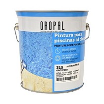 Pintura para piscinas al clorocaucho semimate