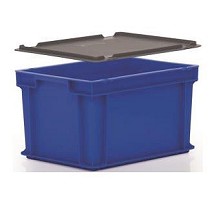 Tapas para bandejas apilables