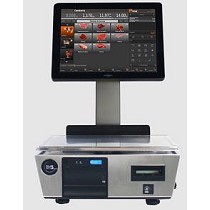 Balanza comercial tctil con dos impresoras