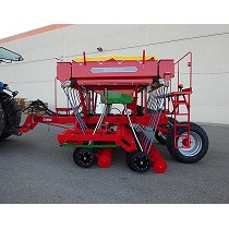 Sembradora de siembra directa de discos combinada