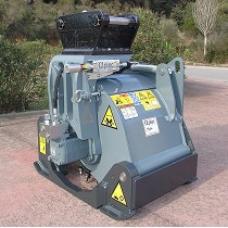 Fresadoras para asfalto y hormign en punta de retro