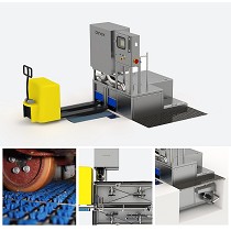 Lavadora de transpalets