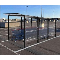 Refugio para carros de supermercado