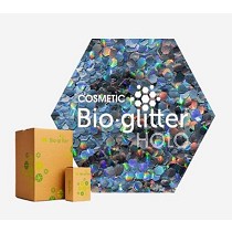 Purpurinas hologrfica biodegradables