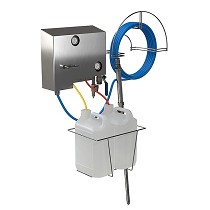 Estaciones de limpieza de espuma