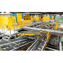 Plantas de clasificacin para botellas de plstico