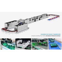 Lneas automticas de lavado y secado cajas y bandejas