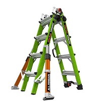 Escaleras telescpicas de fibra de vidrio