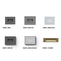 Dispositivos de empotrar para iluminacin rasante y de pared