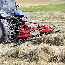 Rastrillo hilerador - henificador