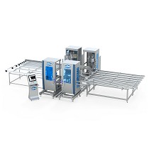 Limpiadoras de esquinas CNC de 4 cabezales