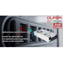 Fuentes de alimentacin encapsuladas para seguridad y alarma contra incendios