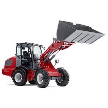 Cargadora sobre ruedas